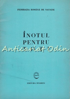 Inotul Pentru Toti - Fundatia Romana De Natatie foto