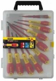 Set 10 Surubelnițe Izolate Stanley FATMAX 1000V - 0-62-573
