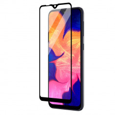 Folie de protectie sticla full screen Samsung Galaxy A10 Clear/Black foto