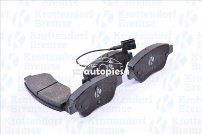Set placute frana,frana disc CITROEN NEMO caroserie (AA) (2008 - 2016) KROTTENDORF KRO1482 foto