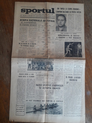 Ziarul Sportul 13 Septembrie 1970 / CSP foto