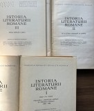 Istoria literaturii romane, 3 volume
