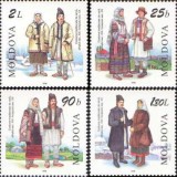 MOLDOVA 1998, Costume populare, serie neuzata, MNH
