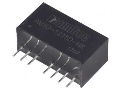 Convertor DC/DC 1W 9-18V la &amp;plusmn;15V SIP8 foto