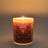 Lum&acirc;nare Zodia Leu &ndash; Parfum Floral Elegant - Ceara Soia si Cocos, 220 g