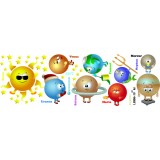 Sticker - Sistemul solar - Planete Haioase