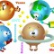 Sticker - Sistemul solar - Planete Haioase