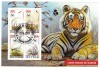 COASTA DE FILDES 2017 - Fauna protejata /set complet - colita + bloc, Stampilat