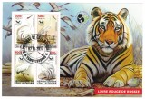 Coasta de Fildes 2017: Fauna Protejata - Set Complet, Colita + Bloc. Timbre rare!