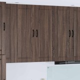 vidaXL Dulap de bucătărie Stejar &icirc;nchis 40 x 31 x 100 cm Lemn compozit 885472