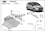 Scut metalic motor Ford B-Max fabricat incepand cu 2012 APS-08,214, SCUT PROTECTION