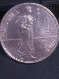 1 LEU 1910 ARGINT [5.00/5.00 GRAME] UNC + BU , Romania (poze). Discount de 10 % pentru minimum 10 produse diferite comandate. Vezi descrierea.