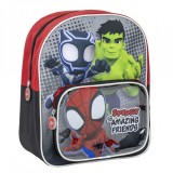 Ghiozdan pentru gradinita Spidey si prietenii sai uimitori,1 compartiment, 25x12x30 cm