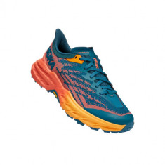 Pantofi Hoka Women&amp;#039;s Speedgoat 5 Albastru - Blue Coral-Camellia foto