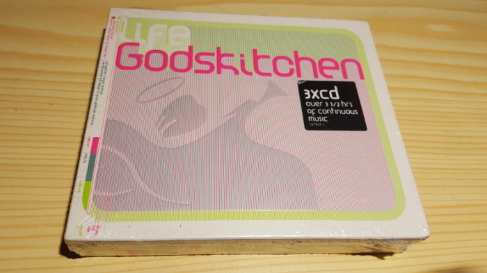 [CDA] Godskitchen: Life - compilatie trance pe 3CD - sigilat