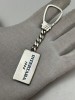 BRELOC CHEI ARGINT 925 - LINGOU 999.99 - 45g. - Vintage !
