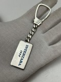 BRELOC CHEI ARGINT 925 - LINGOU 999.99 - 45g. - Vintage !