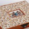 Cutie pentru 48 inele Leonardo Compact - caramiziu