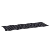 Cumpara ieftin Perna banca de gradina negru carouri 150x50x3 cm textil oxford