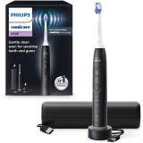 Periuta de dinti electrica Philips Sonicare HX7411/02, 62.000 miscari/minut, autonomie 21 zile, 3 moduri de periere,3 intensitati, senzor presiune lum
