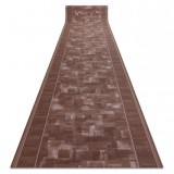 Traversa anti-alunecare TRIBE maro, 67 cm, Dreptunghi, Poliamida