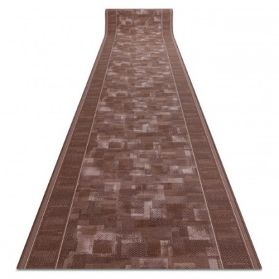 Traversa anti-alunecare TRIBE maro, 80 cm foto