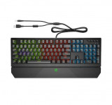 Cumpara ieftin Tastatura gaming mecanica HP Pavilion 800, switch red, iluminare RGB, QWERTY US