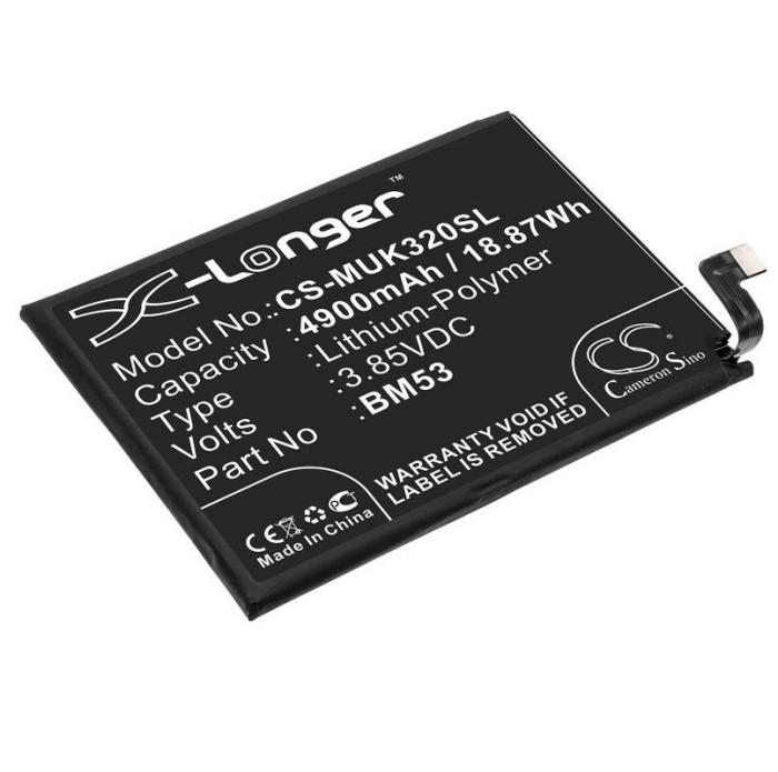 3,85V-4900MAH ACUMULATOR LI-POLIMER =&gt; SMARTPHONE XIAOMI MI 10T