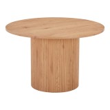 Masă rotundă Boavista 120x75 cm stejar