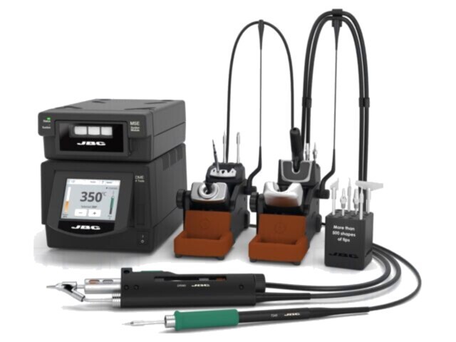 Stație de lipit/deslipit JBC TOOLS DMSE-2QC 150W 90-450&deg;C ESD 230VAC