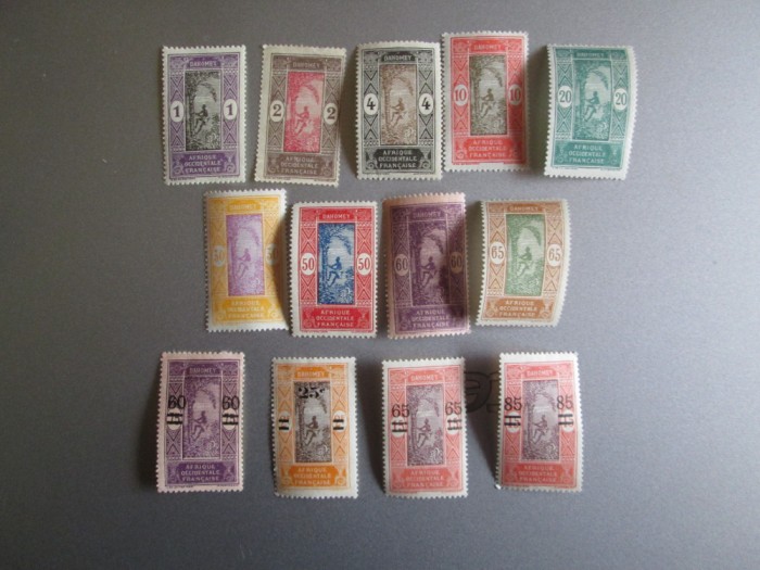 DAHOMEY COLONIE FRANCEZA SERIE MNH/MH=202