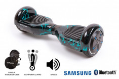 Hoverboard Smart Balance? Premium Brand, Regular Thunderstorm, roti 6,5 inch Bluetooth, baterie Celule Samsung, Boxe incorporate, AutoBalans, Geant foto