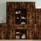 Gossi dulap depozitare stejar fumuriu 70x42,5x225 cm lemn prelucrat