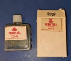 Parfum Primavara romanesc comunist colectie Sticla miniatură