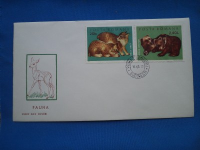 FDC FAUNA 10.03.1972 foto