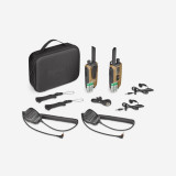 Set 2 walkie-talkie re&icirc;ncărcabile USB 10 km WT900 WP, Forclaz