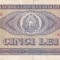 ROMANIA 5 lei 1966 VF!!!