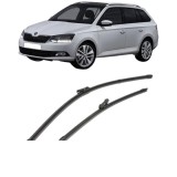 Cumpara ieftin Set stergatoare auto SKODA FABIA III Estate (NJ5) 2014-2022, pentru parbriz, Valeo Silencio Xtrm