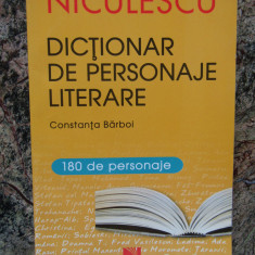 Dictionar de personaje literare - Constanta Barboi