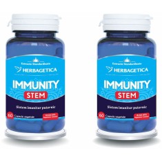 Pachet Immunity Stem 60cps+60cps (50% reducere la al doilea produs)