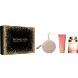 Michael Kors Wonderlust Set cadou pentru Femei EDP 100 ml + 100 ml loțiune de corp + articole de toaletă
