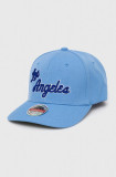Mitchell&amp;Ness șapcă din amestec de l&acirc;nă Los Angeles Lakers cu imprimeu