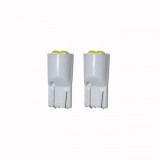 Set 2 x bec LED T10, 4W, 12V, Universal