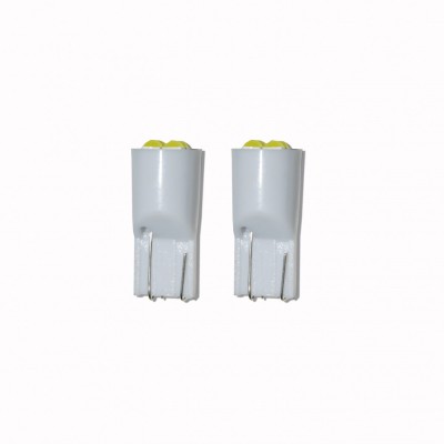 Set 2 x bec LED T10, 4W, 12V foto