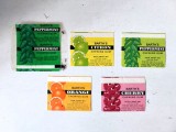 Lot 5 buc Ambalaj guma de mestecat, Barth&#039;s Chewing Gum, Israel, anii 80