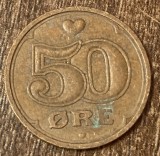 C50 - Moneda foarte veche - Danemarca - 50 ore - 2004