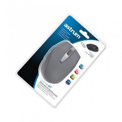 Mouse Optic Astrum Aero BT MT500/MT400 Bluetooth Negru foto