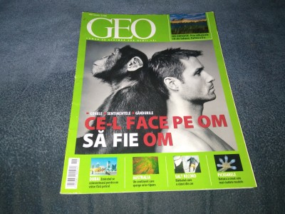 REVISTA GEO IANUARIE 2006 foto