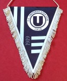 Fanion fotbal - FC UNIVERSITATEA CLUJ (dimensiuni 20x14 cm)