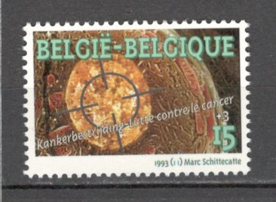 Belgia.1993 10 ani campania impotriva cancerului MB.385 foto